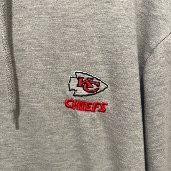 Kansas City Chiefs Light Gray Hoodie - Picture 2 of 5